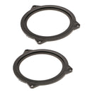 4.5Inch Plastic Car Speaker Spacer Adapter Mount Bracket Ring for BMW 3 Series ,BMW 5 Series (Pack 2)