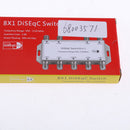 Satellite Switch Max 8 Output Multi Video Path Multi Switch DS81 Silver
