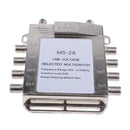 Satellite Switch Max 8 Output Multi Video Path Multi Switch JS-MS28 Silver