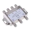 Satellite Switch Max 4 Output Multi Video Path Multi Switch MS34 High Quality Components Professional Circuit Design,Silver
