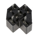 40A 5Pin Relay Connector PC Board Mount Micro Relay Socket PCB Thermoplastic Relay