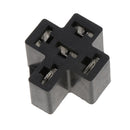 40A 5Pin Relay Connector PC Board Mount Micro Relay Socket PCB Thermoplastic Relay