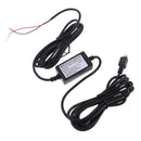 Car Dash Cam Hardwire Kits 12/24V To 5V 1.5A with Mini USB Stright Head Power Adapter Cable
