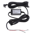 Car Dash Cam Hardwire Kits 12/24V to 5V 1.5A Mini USB Right Bend Charge Cable Tools