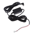 Car Dash Cam Hardwire Kits 12/24V to 5V 1.5A Mini USB Right Bend Charge Cable Tools