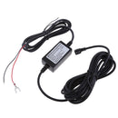 Car Charger DC/DC Converter Step Down Module Kit For Camera Recorder DVR Exclusive Power Box - Black, 90Â° Left Micro USB 3.5Meter