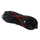 Universal 25M/82Ft RCA Video 4Pin to 2.5mm Extension Cable fit Truck Rear View Backup Camera Easy Use