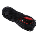 Universal 25M/82Ft RCA Video 4Pin to 2.5mm Extension Cable fit Truck Rear View Backup Camera Easy Use