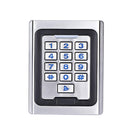 Metal RFID Access Control Keypad With Backlight For Access Controller Support 2000 Users WG26