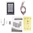 Metal RFID Access Control Keypad With Backlight For Access Controller Support 2000 Users WG26