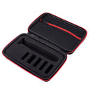 1Piece Electric Shaver Cases Carrying Travel Zipper Bag Box Fit Phillip Black