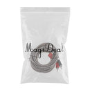 2-Male To 90 degree 2-Male RCA Audio Cable 3meter