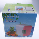 4L Car Mini Fridge Electric Refrigerator Cooler And Warmer Freezer White