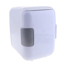 4L Car Mini Fridge Electric Refrigerator Cooler And Warmer Freezer White