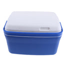 8L Blue Car Portable Heat & Cold Preservation Box Cooler Thermal Fishing Box Bin Medicine Container