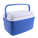 8L Blue Car Portable Heat & Cold Preservation Box Cooler Thermal Fishing Box Bin Medicine Container