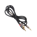 RCA Cable, Dual Shielded Gold-Plated 3.5mm Male to 2RCA Male Stereo Audio Y Cable 1m