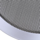 8 Inch Speaker Grills Cover Case with 4 pcs Screws for Speaker Mounting Home Audio DIY -225mm Outer Diameter Silver