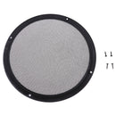 10 Inch Speaker Grills Cover Case with 4 pcs Screws for Speaker Mounting Home Audio DIY -275mm Outer Diameter Silver
