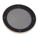 4 Inch Speaker Grills Cover Case with 4 pcs Screws for Speaker Mounting Home Audio DIY -128mm Outer Diameter Champagne