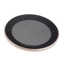 4 Inch Speaker Grills Cover Case with 4 pcs Screws for Speaker Mounting Home Audio DIY -128mm Outer Diameter Champagne