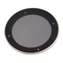 4 Inch Speaker Grills Cover Case with 4 pcs Screws for Speaker Mounting Home Audio DIY -128mm Outer Diameter Champagne
