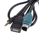Car Speaker Adapter Support IPhone/iPod USB Connection to Alpine Car Radio