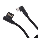 Android Micro USB Charging Cable USB Male Charge Data Transmission Black