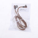Android Micro USB Charging Cable USB Male Charge Data Transmission Brown