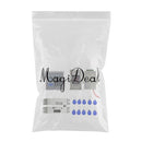Premium 500 Users Fingerprints and Doorbell 10Pcs Keyfobs EM RFID Card Reader Password Door Access Control System with Bolt Lock