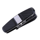 Car Auto Sun Visor Clip Holder For Sunglasses Reading Eyeglass Gray