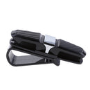 Car Auto Sun Visor Clip Holder For Sunglasses Reading Eyeglass Silver