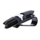 Car Auto Sun Visor Clip Holder For Sunglasses Reading Eyeglass Silver