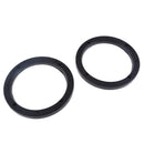 Pair Universal 6.5inch Car Speaker Spacer Adapter Bracket Holder Black
