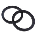 Pair Universal 6.5inch Car Speaker Spacer Adapter Bracket Holder Black