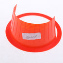 6.5'' Car Speaker Waterproof Cover Car Horn Plastic Spacer Protective Red