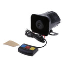 DC 12V 3 Tone Sounds Loud Speaker Security Warning Siren Horn for Motorcycle Car