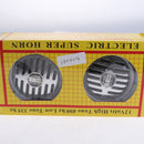 Waterproof Chrome Disc Super Horn 1 Pair