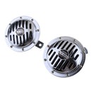Waterproof Chrome Disc Super Horn 1 Pair