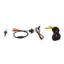 Auto 20mm Hole Drilling Camera Mirror Mount Reverse Mirrored Image with 6m Extended Lines 8LED Lights Night Vision Backup Camera