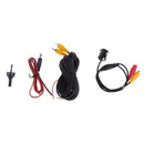 Car Rear View Camera 18.5mm 170 Degrees View CCD Backup Parking Assistance 8 LED Lights Night Vision