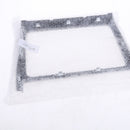 2DIN Car Refitting Radio Stereo DVD Frame Fascia Dash Panel Installation Kits For Volkswagen Polo(2014+) Silver