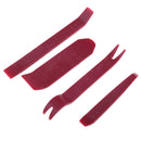 Auto Door Clip Panel Trim Removal Tool Kit for Auto Dash Radio Audio Installer Pry Tool 4 Pieces