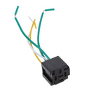 Universal 12V 40-80A Relay Socket Holder Base and 4 Pin Wire Harness Kits Normally Open Easy Use