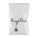 Universal 12V 40-80A Relay Socket Holder Base and 4 Pin Wire Harness Kits Normally Open Easy Use