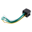 12V 40-80Amp Relay Socket Holder with 5 Pin Chargeover Wire Harness for Car Van Truck