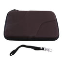 7" Hard Carrying Travel GPS Navigation Bag Pouch GPS Cover Protective Brown