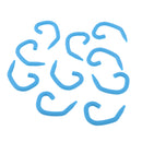 10Pieces Universal Earphone Accessories Ear Clamp Headset Earloops Ear Clips EarHook Ear Loop Hook Clip Blue