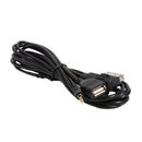Car Media AMI MDI to Stereo 3.5mm Audio USB Female AUX Adapter Cable to Audi A3 A4 A5 A6 S5 A6 A8 Q7 S4 S8 TT/ VW Jetta GTI GLI Jetta Passat Cc Tiguan Touareg EOS(AMI 3.5 USB F)