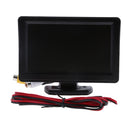 Car Rear View Backup Monitor,4.3 Inch TFT LCD Color Display Car Rear View 180 Degree Adjustable Monitor Screen for Rearview Vehicle Backup Parking Cameras